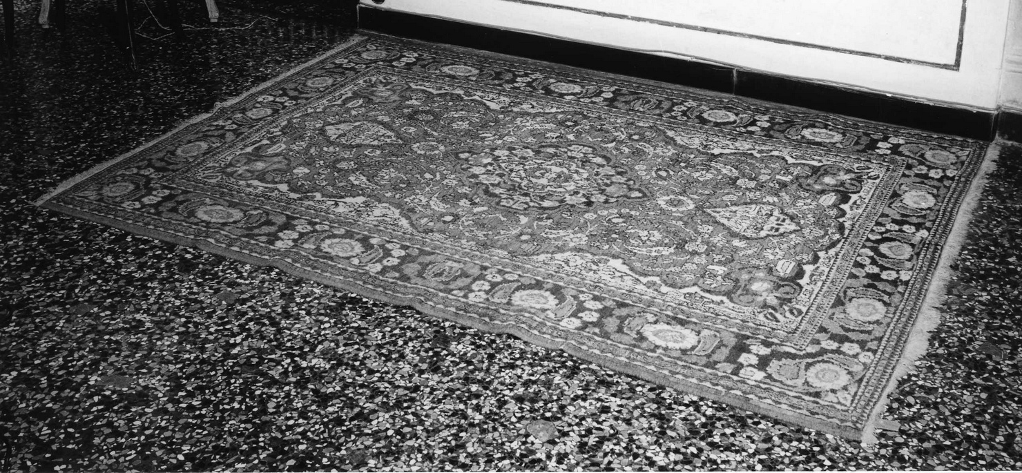 tappeto, opera isolata - manifattura persiana (fine/inizio secc. XIX/ XX)