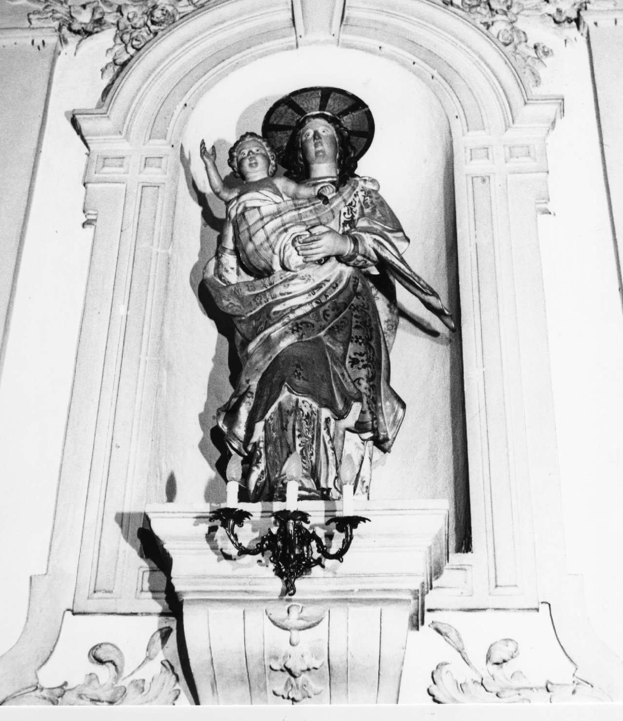 Madonna con Bambino (scultura) (fine sec. XVI)