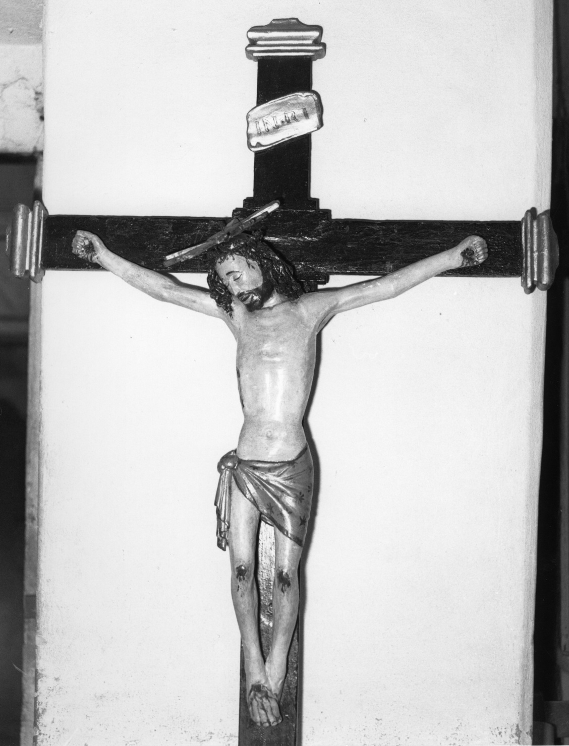 Cristo crocifisso (crocifisso) - ambito ligure (sec. XV)