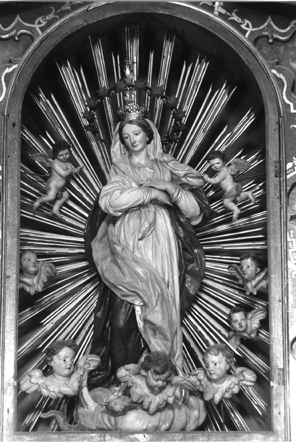 Madonna Immacolata (statua) - produzione ligure (seconda metà sec. XVIII)