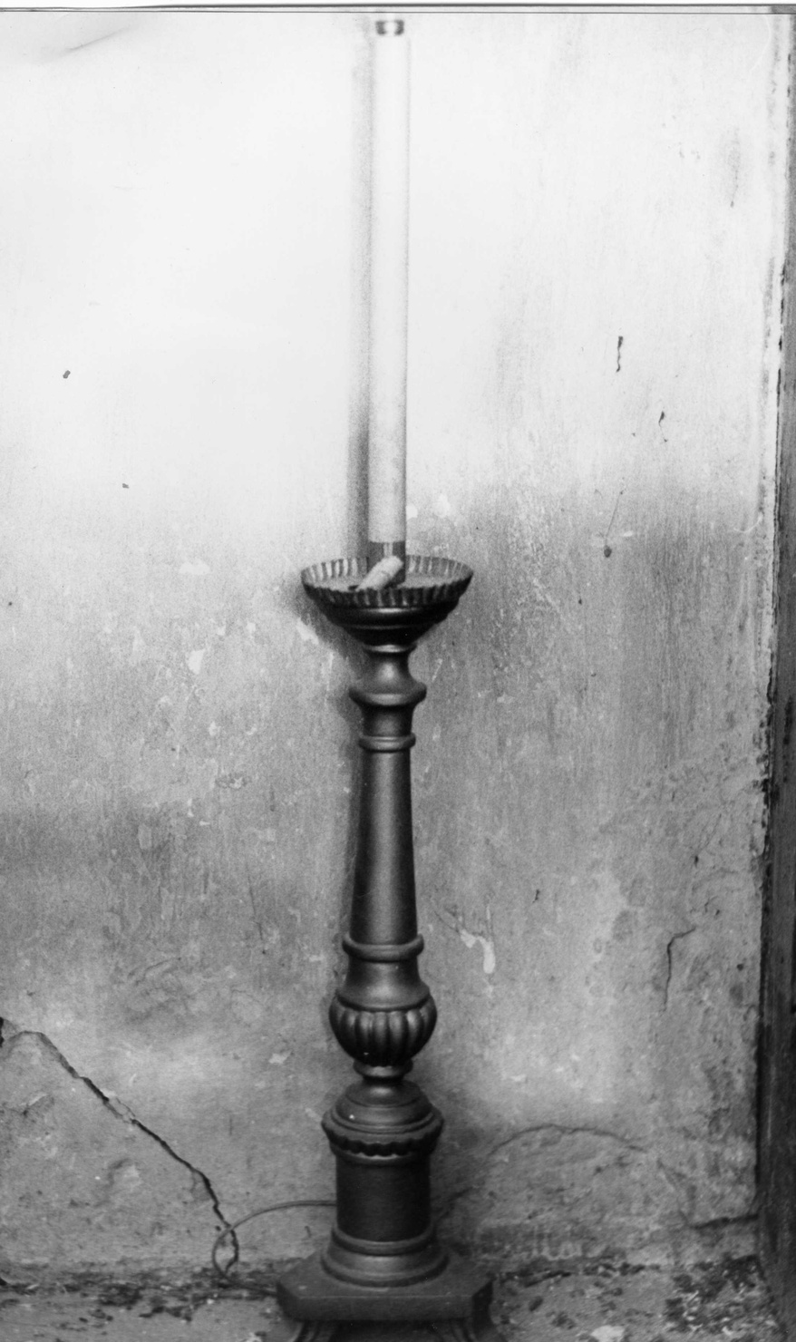 candelabro, serie - ambito ligure (prima metà sec. XIX)