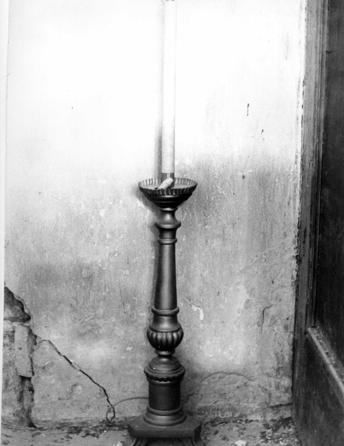 candelabro, serie - ambito ligure (prima metà sec. XIX)