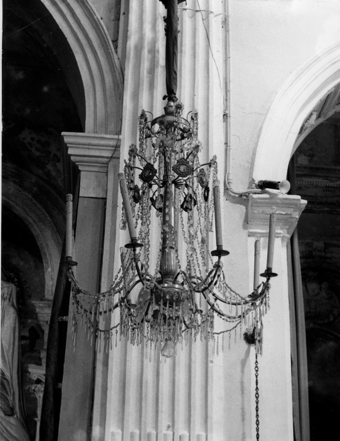 lampadario, serie - bottega muranese (metà sec. XIX)