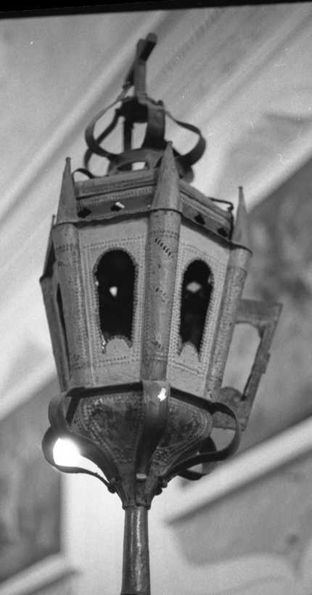 lanterna processionale, opera isolata - bottega ligure (sec. XIX)