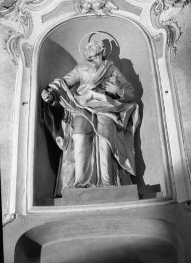 SANTO EVANGELISTA (scultura, complesso decorativo) - ambito ticinese (terzo quarto sec. XVIII)