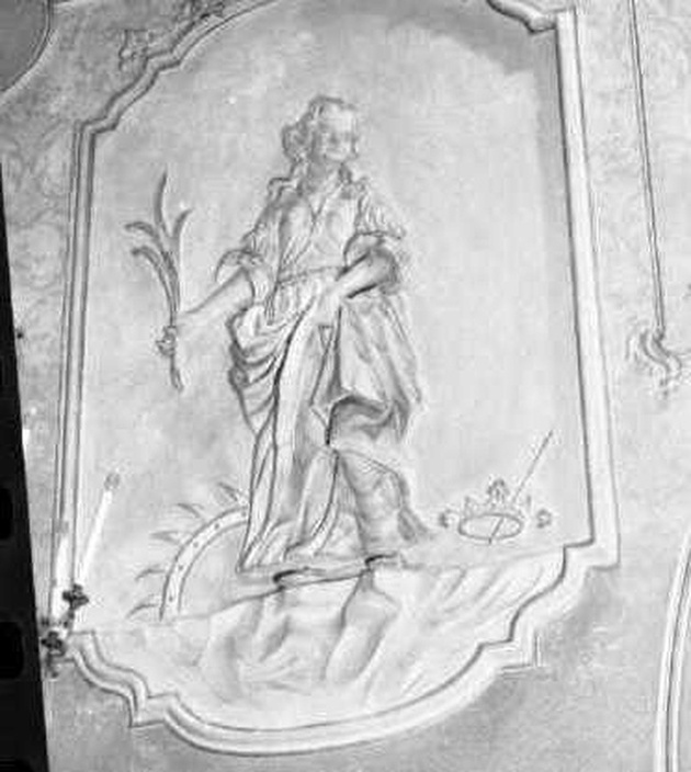 Santa Caterina d'Alessandria (rilievo, complesso decorativo) - ambito ticinese (terzo quarto sec. XVIII)