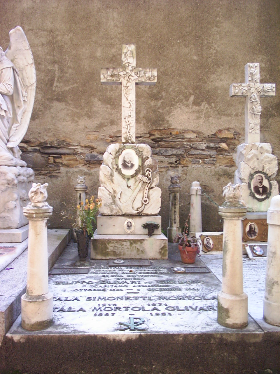 croce (monumento funebre, opera isolata) - ambito ligure (sec. XX)