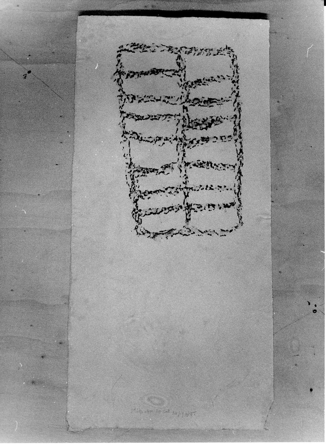 FIGURA RETICOLATA (disegno) di Bicknell Clarence (attribuito) (sec. XX)