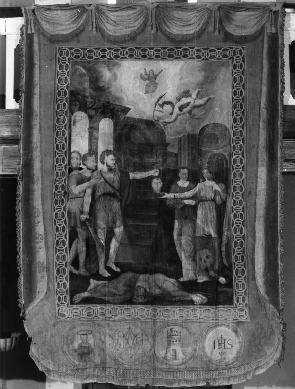 decapitazione di San Giovanni Battista (dipinto) - ambito laziale (fine/inizio secc. XVIII/ XIX)