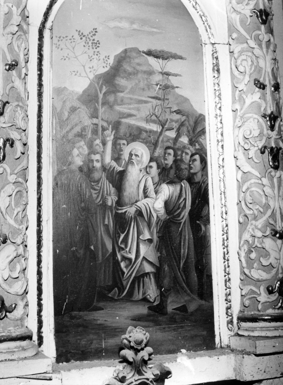Sant'Elia profeta (dipinto) di Bizzoni Antonio (metà sec. XX)