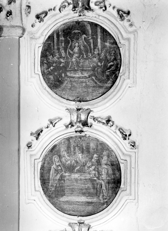 presentazione di Gesù al tempio (dipinto) - ambito laziale (fine/inizio secc. XIX/ XX)