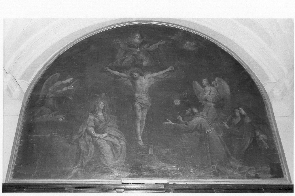 Cristo crocifisso (dipinto) - ambito romano (sec. XVII)