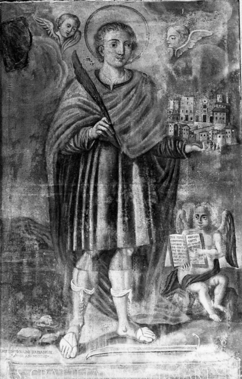 San Gratiliano (dipinto) di Bollini Cristoforo (sec. XVIII)