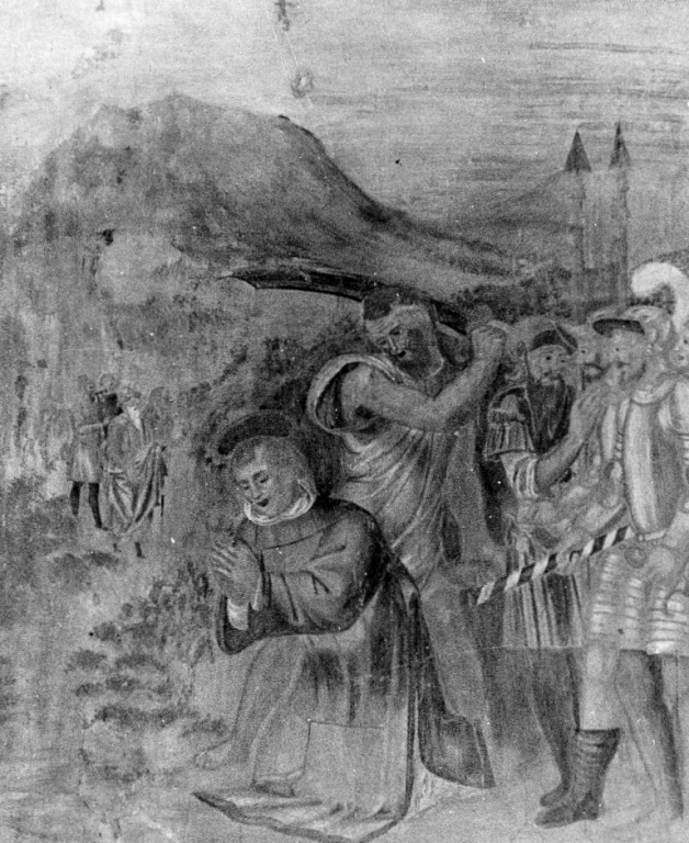 martirio di San Gratiliano (dipinto) - ambito viterbese (sec. XVIII)