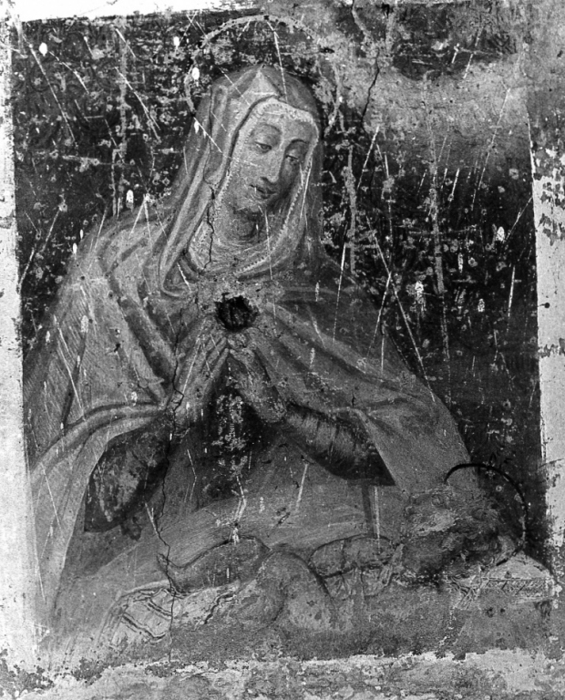 Madonna con Bambino (dipinto) - ambito viterbese (sec. XVI)