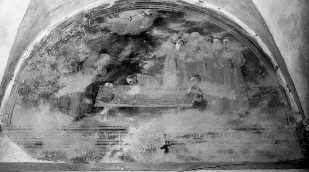 morte di San Francesco d'Assisi (dipinto, ciclo) - ambito viterbese (sec. XVIII)