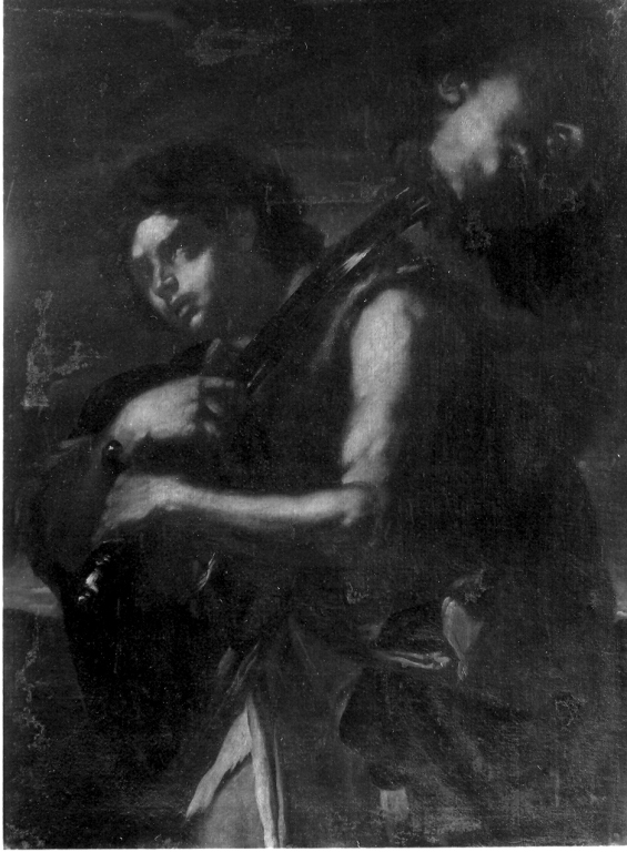 David con la testa di Golia (dipinto) - ambito napoletano (seconda metà sec. XVII)