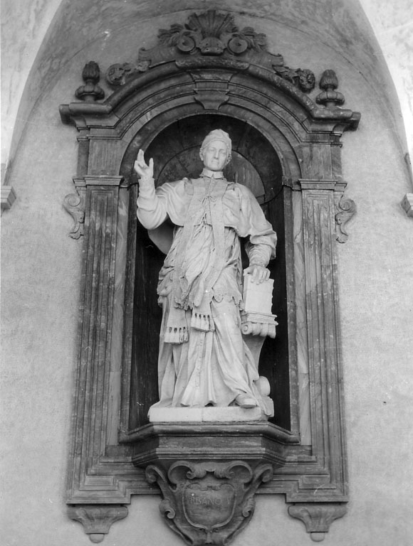 papa Urbano V (statua) di Campi Paolo (prima metà sec. XVIII)