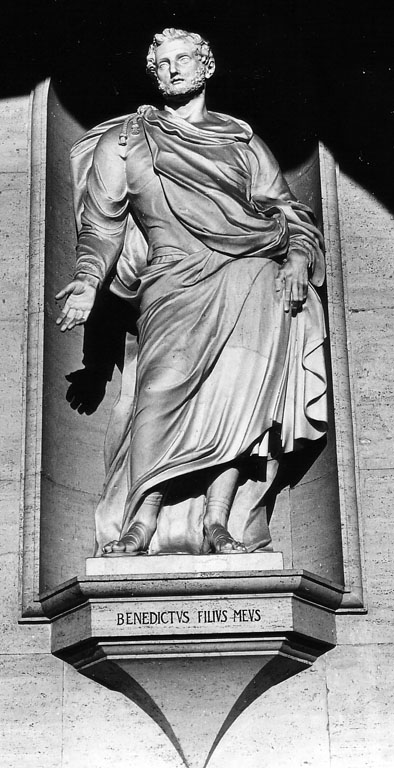Amicio Euprobio (statua) di Maratta Francesco detto Padovano (prima metà sec. XVIII)