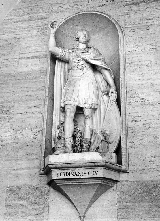 Ferdinando IV (statua) - ambito romano (prima metà sec. XVIII)