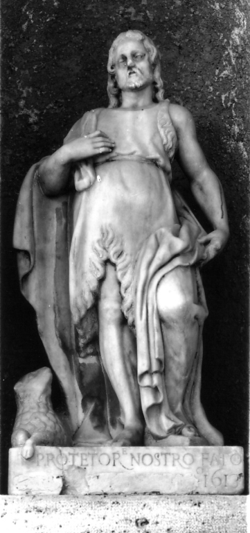 San Giovanni Battista (scultura) - ambito laziale (sec. XVII)