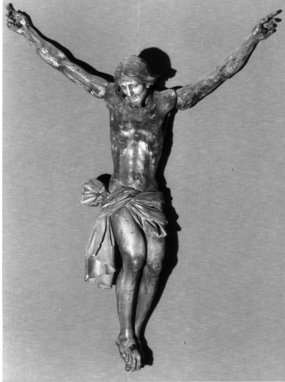 Cristo crocifisso (scultura) - ambito Italia centrale (sec. XVI)