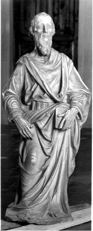 apostolo (scultura) - ambito Italia centrale (fine/inizio secc. XV/ XVI)