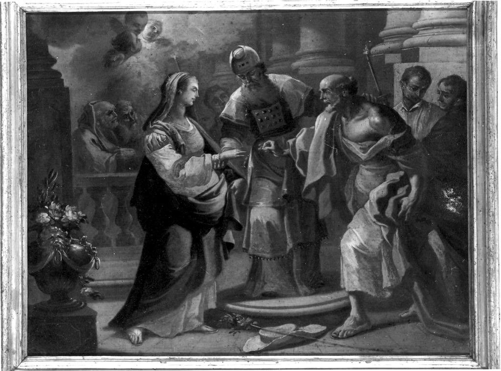 Sposalizio di Maria Vergine (dipinto) - ambito Italia centrale (primo quarto sec. XVIII)
