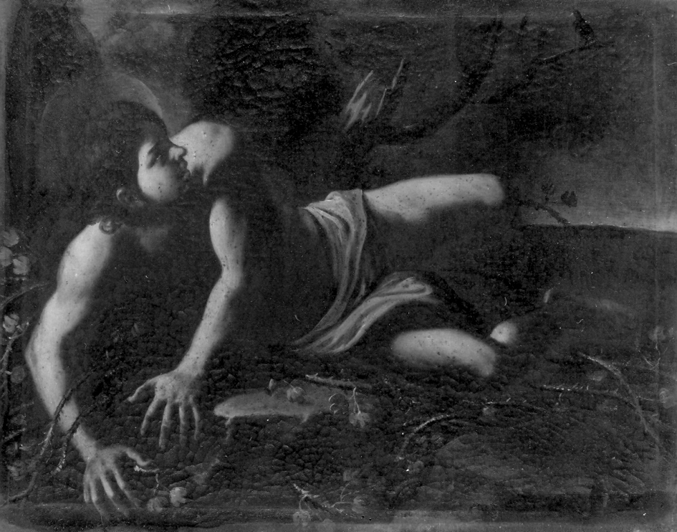 tentazioni di San Benedetto (dipinto) - ambito Italia meridionale (seconda metà sec. XVII)