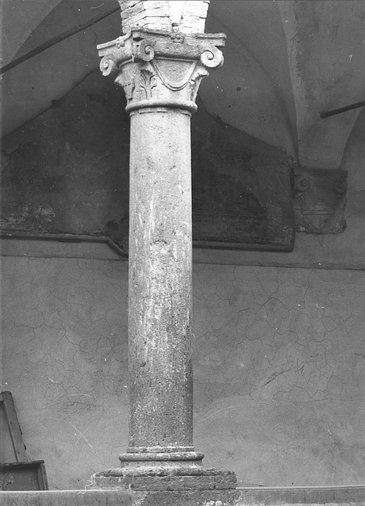 colonna, serie - ambito laziale (fine/inizio secc. XV/ XVI)