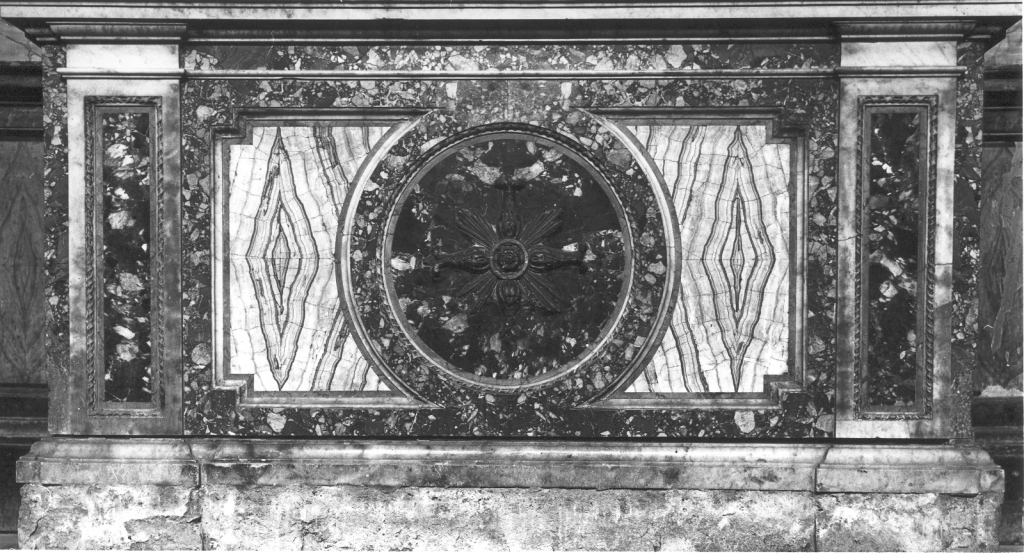 paliotto - a pannello piano - manifattura laziale (sec. XVII)