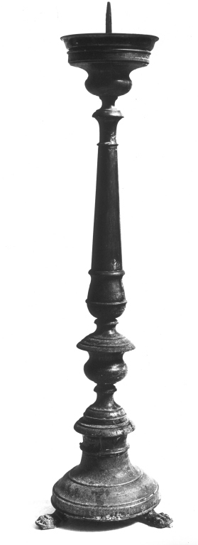 candeliere, serie - manifattura laziale (sec. XVIII)