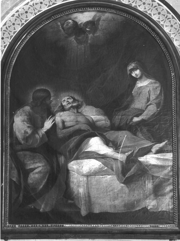 morte di San Giuseppe (dipinto) - ambito laziale (sec. XVI)