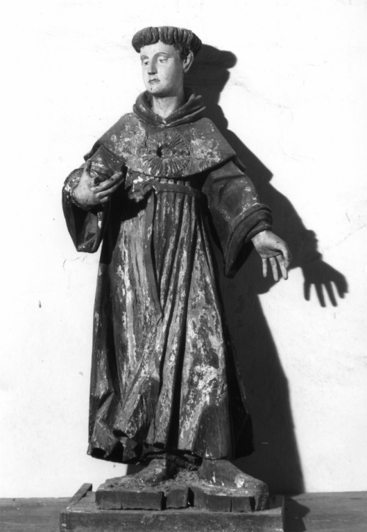 Sant'Antonio da Padova (statua) - ambito viterbese (fine sec. XVI)
