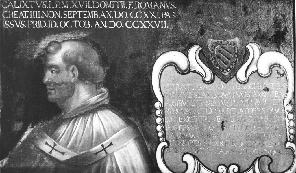 papa Callisto I (dipinto) - ambito Italia centrale (sec. XVII)