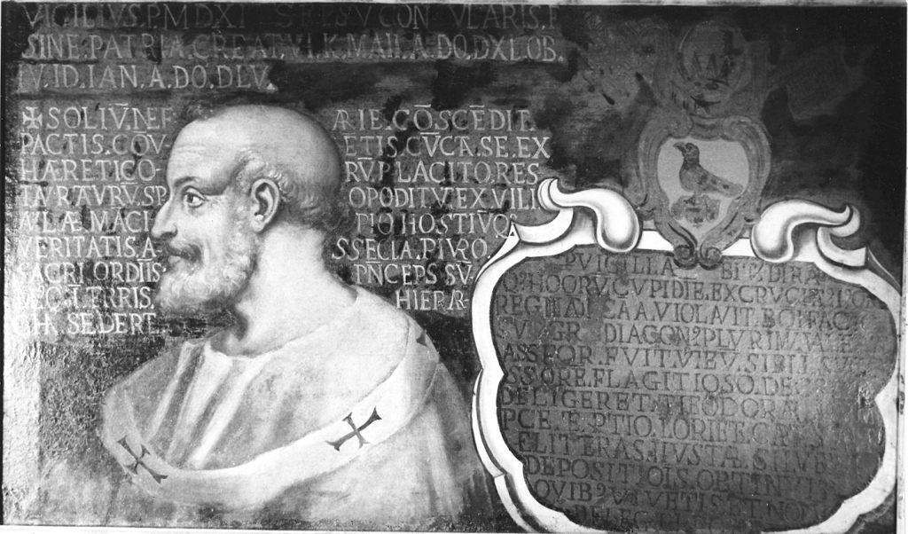 papa Vigilio (dipinto) - ambito Italia centrale (sec. XVII)