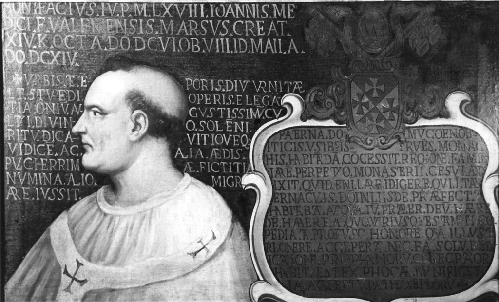 papa Bonifacio IV (dipinto) - ambito Italia centrale (sec. XVII)