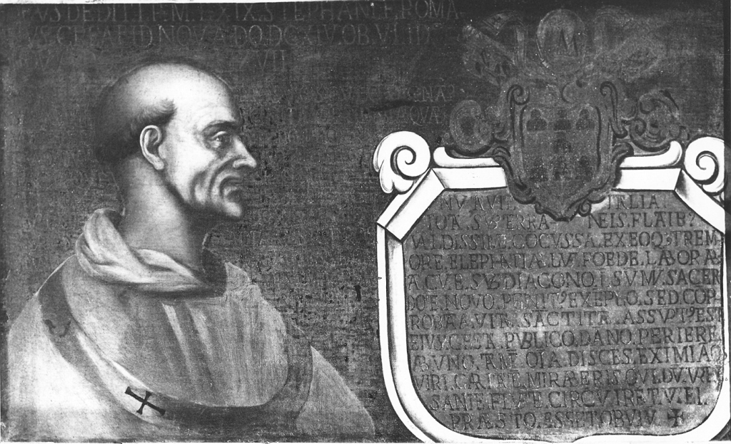 papa Deusdedit I (dipinto) - ambito Italia centrale (sec. XVII)