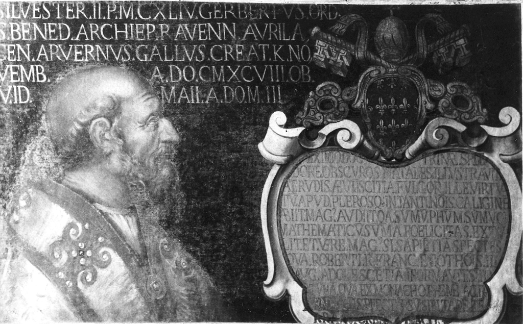 papa Silvestro II (dipinto) - ambito Italia centrale (sec. XVII)