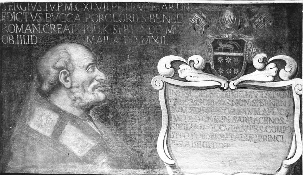 papa Sergio II (dipinto) - ambito Italia centrale (sec. XVII)