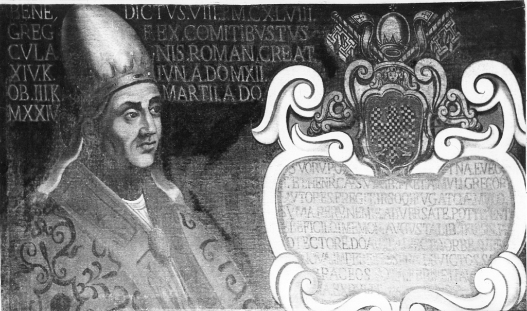 papa Benedetto VIII (dipinto) - ambito Italia centrale (sec. XVII)