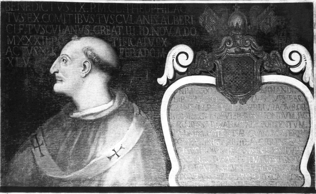 papa Benedetto IX (dipinto) - ambito Italia centrale (sec. XVII)