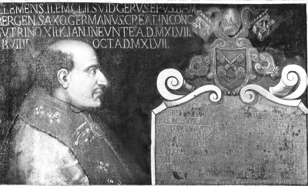 papa Clemente II (dipinto) - ambito Italia centrale (sec. XVII)