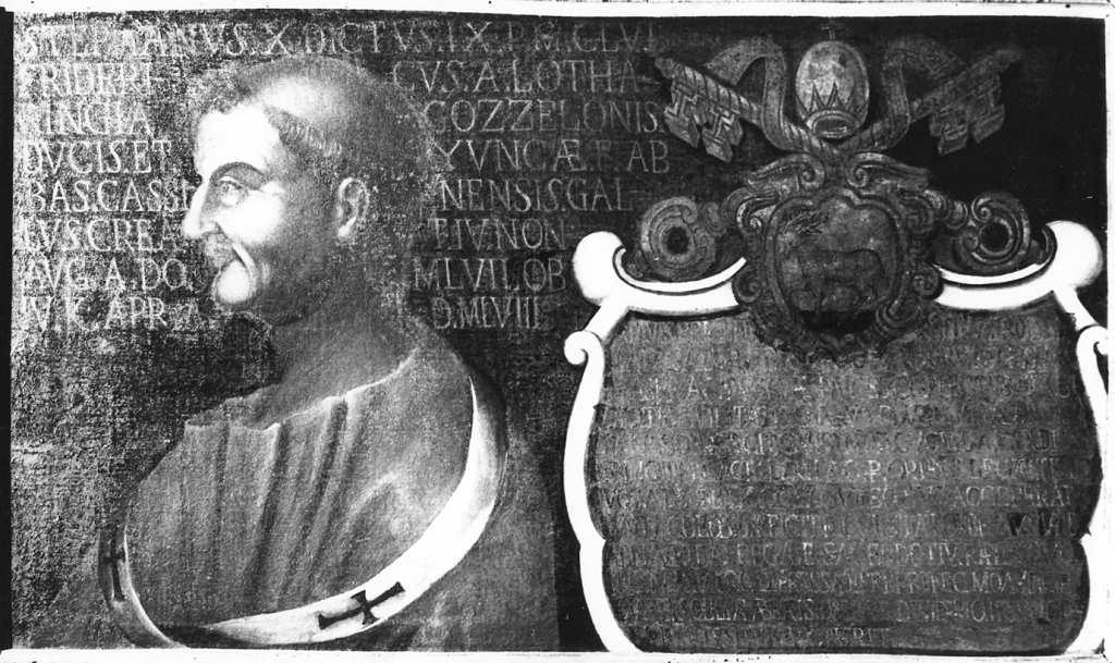 papa Stefano X (dipinto) - ambito Italia centrale (sec. XVII)