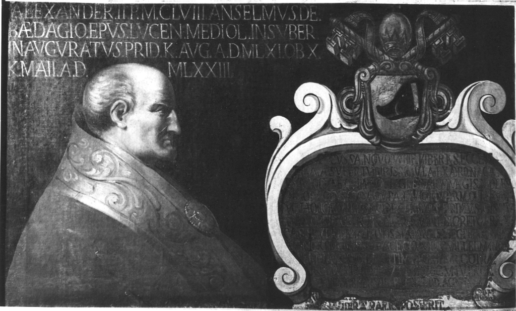 papa Alessandro II (dipinto) - ambito Italia centrale (sec. XVII)