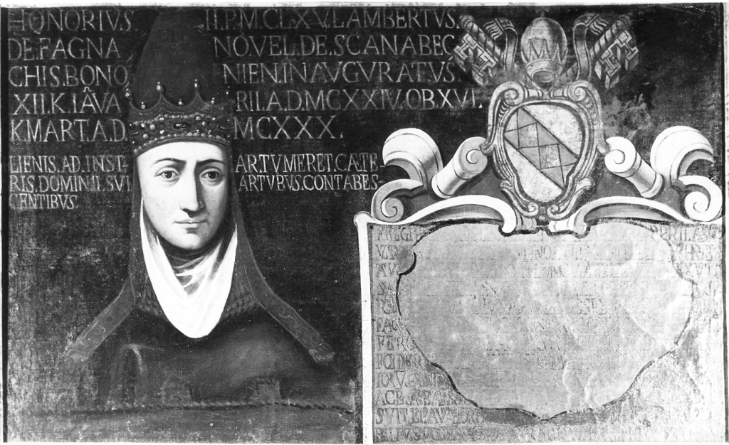 papa Onorio II (dipinto) - ambito Italia centrale (sec. XVII)