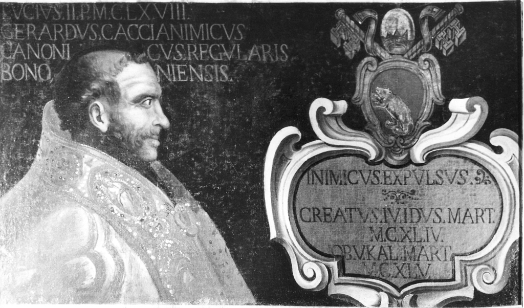 papa Lucio II (dipinto) - ambito Italia centrale (sec. XVII)