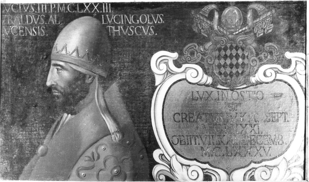 papa Lucio III (dipinto) - ambito Italia centrale (sec. XVII)