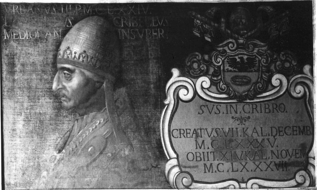 papa Urbano III (dipinto) - ambito Italia centrale (sec. XVII)