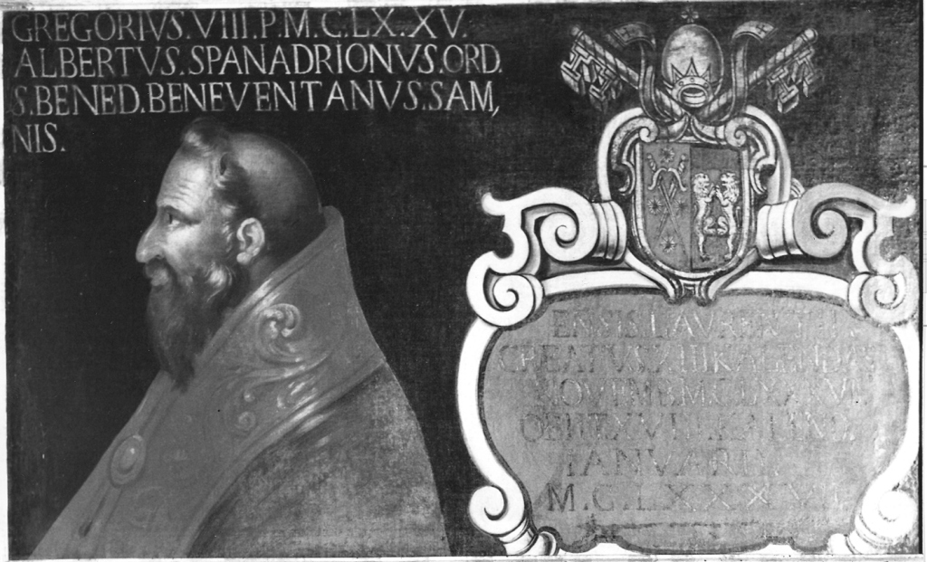 papa Gregorio VIII (dipinto) - ambito Italia centrale (sec. XVII)